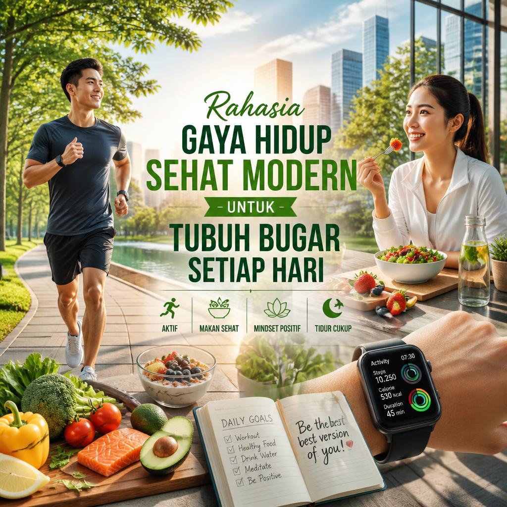 Rahasia Gaya Hidup Sehat Modern untuk Tubuh Bugar Setiap Hari
