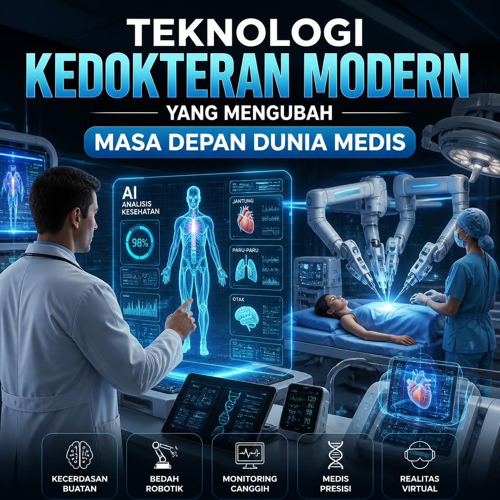 Teknologi Kedokteran Modern yang Mengubah Masa Depan Dunia Medis